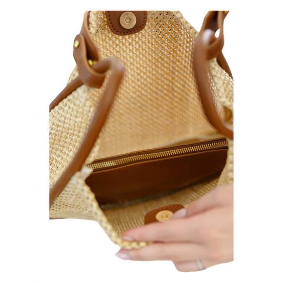 NEW 123 AMORE road less traveled handbag in coffee - Picture 2 of 3